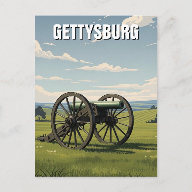 Pennsylvania Gettysburg Travel Postcard (Front)