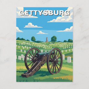 Pennsylvania Gettysburg Travel Postcard