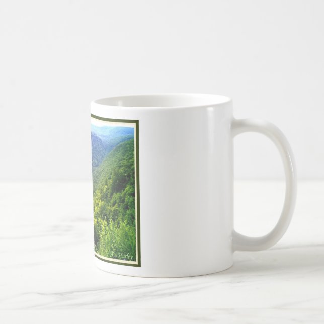 Pennsylvania Grand Canyon in summer Coffee Mug (Right)