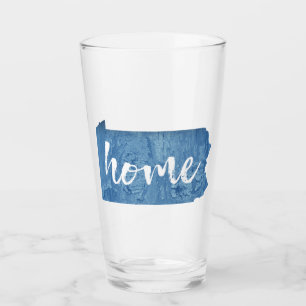 Pennsylvania Home Wood Grain Glass