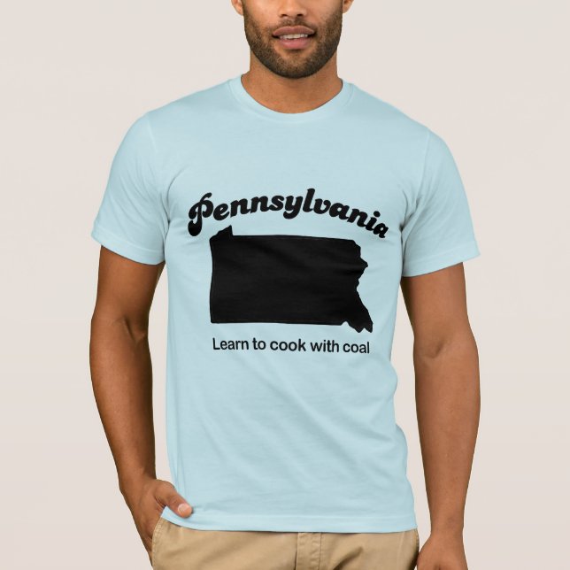 Pennsylvania - Learn to cook T-Shirt (Front)