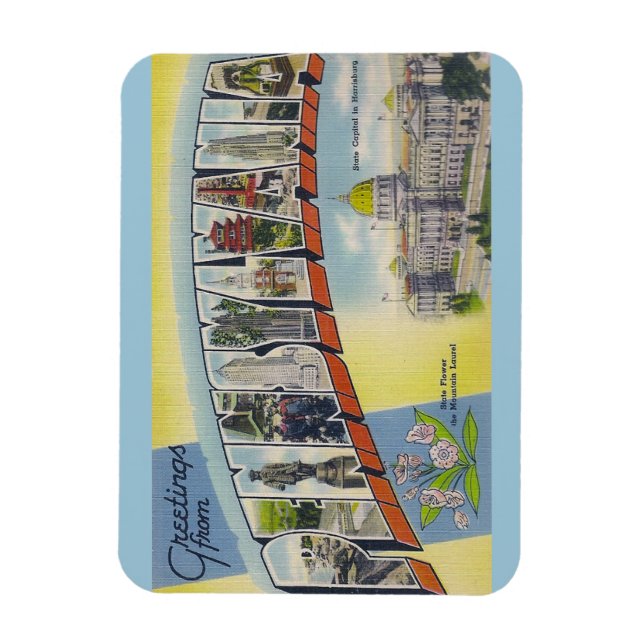 Pennsylvania, Magnet (Vertical)