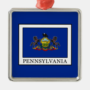 Pennsylvania Metal Tree Decoration