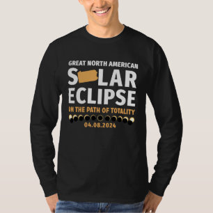 Pennsylvania On The Path Of Totality Solar Eclipse T-Shirt