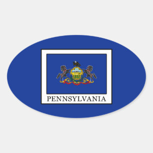 Pennsylvania Oval Sticker