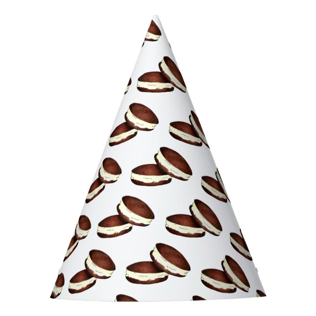 Pennsylvania PA Dutch Amish Whoopie Pies Foodie Party Hat (Front)