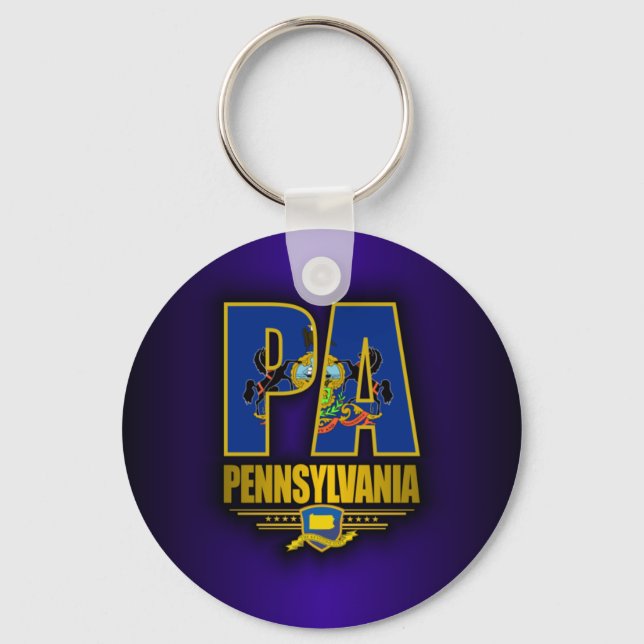 Pennsylvania (PA) Key Ring (Front)