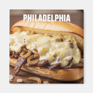 Pennsylvania Philadelphia Philly Cheesesteak Magnet