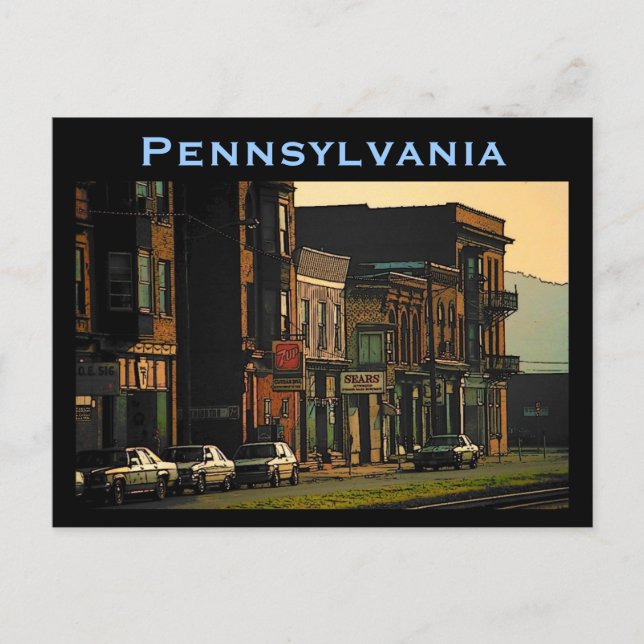 Pennsylvania Postcard (Front)