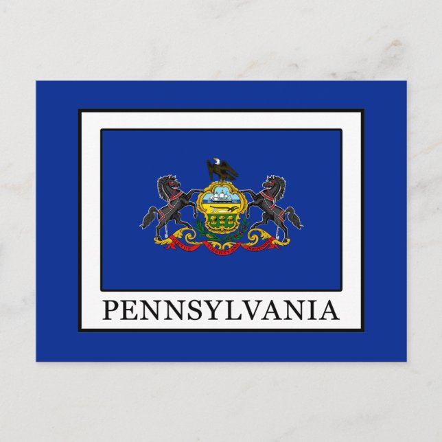Pennsylvania Postcard (Front)