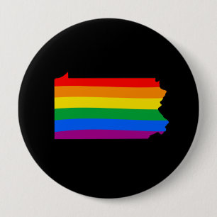 PENNSYLVANIA PRIDE -.png 10 Cm Round Badge