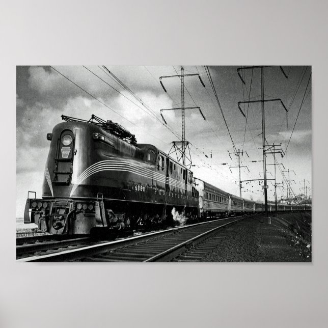 Pennsylvania Railroad  Congressional Poster (Front)