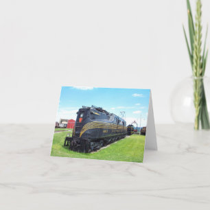 Pennsylvania Railroad Locomotive GG-1 #4800 Card