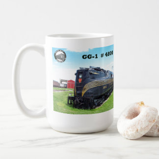 Pennsylvania Railroad Locomotive GG-1 #4800 Coffee Mug