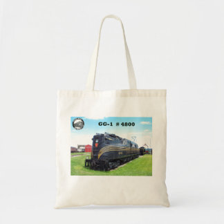 Pennsylvania Railroad Locomotive GG-1 #4800 Tote Bag