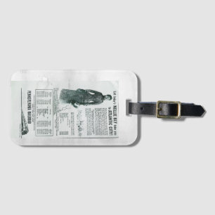 Pennsylvania Railroad Nelly BLY Express Luggage Tag