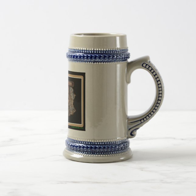 Pennsylvania Rig Up Camo Beer Stein (Right)