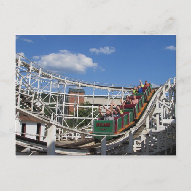 Pennsylvania Roller Coaster Postcard (Front)