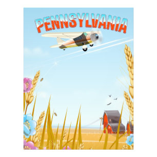 Pennsylvania Rural travel poster