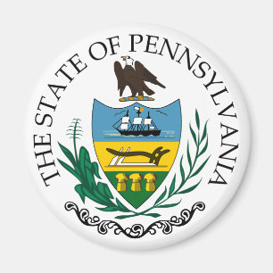Pennsylvania sign magnet