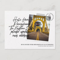 Pennsylvania State Destination Moving Announcement