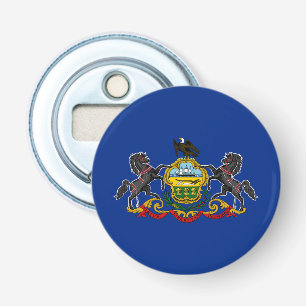 Pennsylvania State Flag Bottle Opener