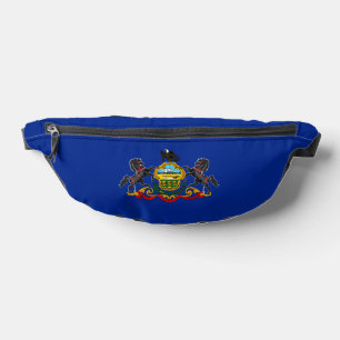 Pennsylvania State Flag Design Bum Bags