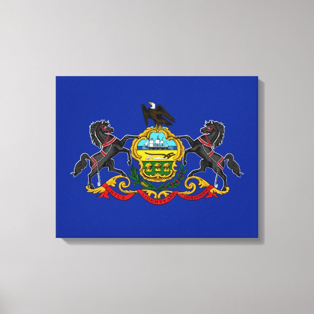 Pennsylvania State Flag Design Decor (Front)