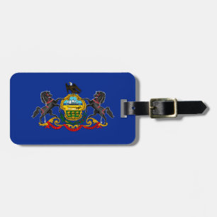 Pennsylvania State Flag Design Luggage Tag