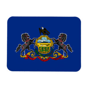 Pennsylvania State Flag Magnet