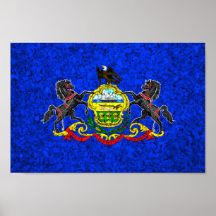 Pennsylvania State Flag Poster