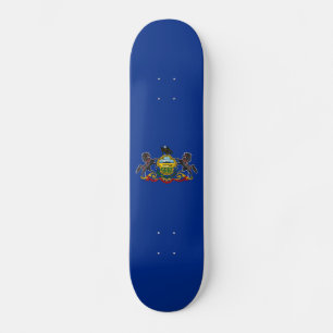 Pennsylvania State Flag Skateboard
