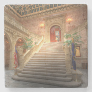 Pennsylvania State Matthew J. Ryan Building Stone Coaster
