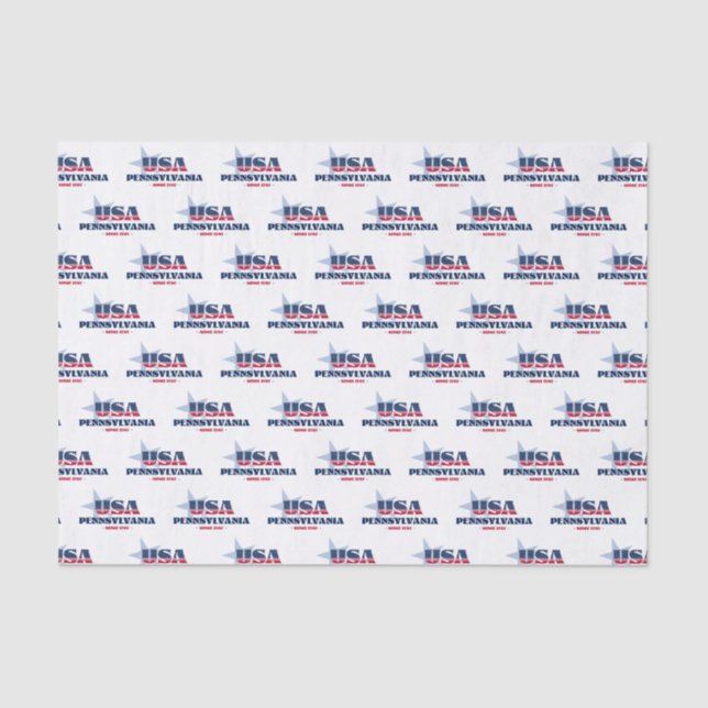 Pennsylvania State Pride Tissue Paper (Front)