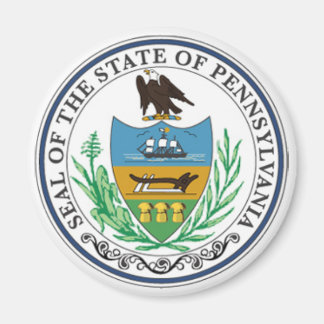 Pennsylvania State Seal Magnet