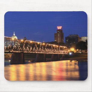 Pennsylvania State Walnut Street Bridge Mouse Pad