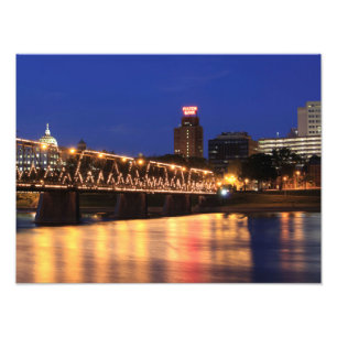 Pennsylvania State Walnut Street Bridge Photo Print