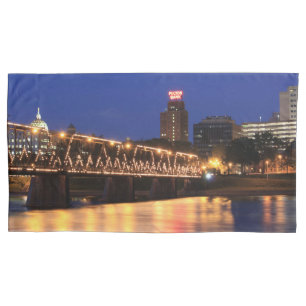 Pennsylvania State Walnut Street Bridge Pillowcase