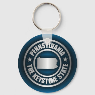 Pennsylvania Steel (B) Key Ring