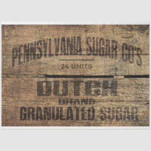 Pennsylvania Sugar Decoupage Tissue Paper