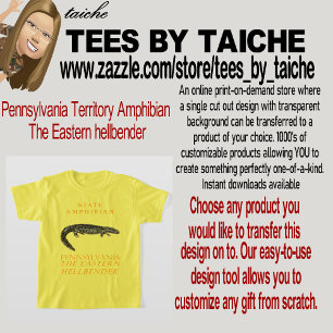 Pennsylvania Territory Amphibian The Eastern hellb T-Shirt