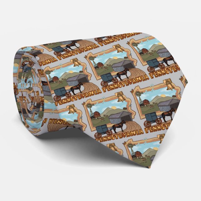 Pennsylvania tie (Rolled)