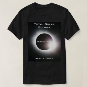 PENNSYLVANIA Total solar eclipse April 8, 2024 T-Shirt