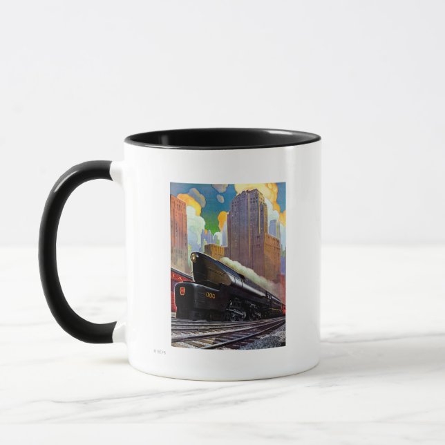 Pennsylvania Train by Unknown Mug (Left)