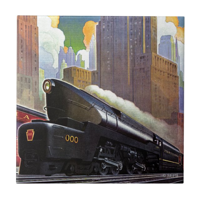 Pennsylvania Train by Unknown Tile (Front)