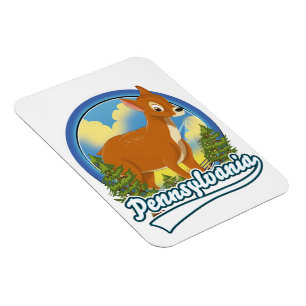 Pennsylvania Travel logo Magnet