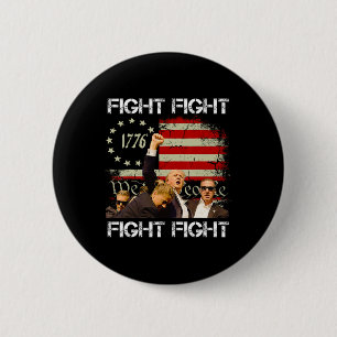 Pennsylvania Trump 2024 Fight! 6 Cm Round Badge