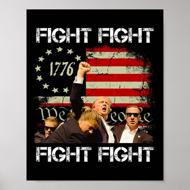 Pennsylvania Trump 2024 Fight!  Poster (Front)