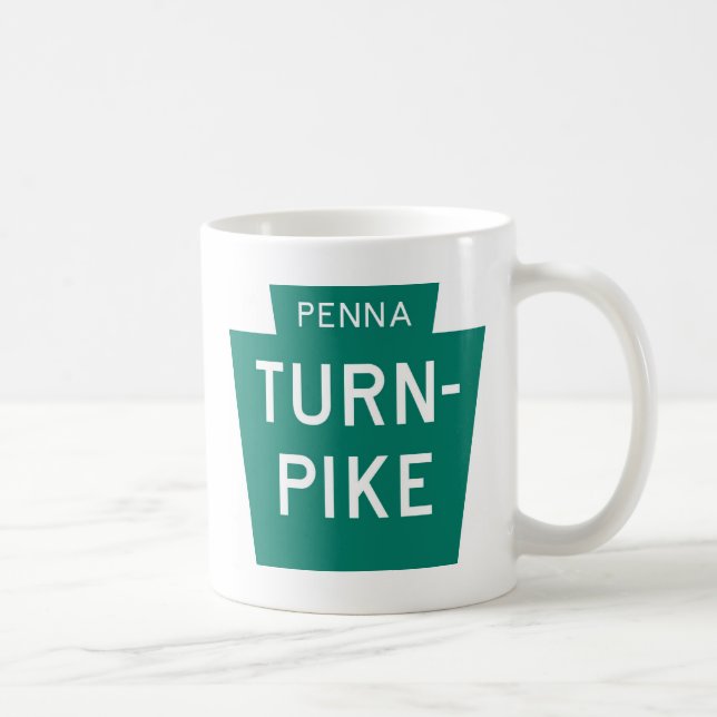 Pennsylvania Turnpike Coffee Mug (Right)