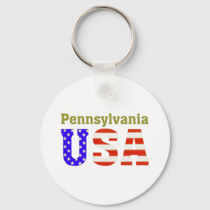 Pennsylvania USA! Key Ring